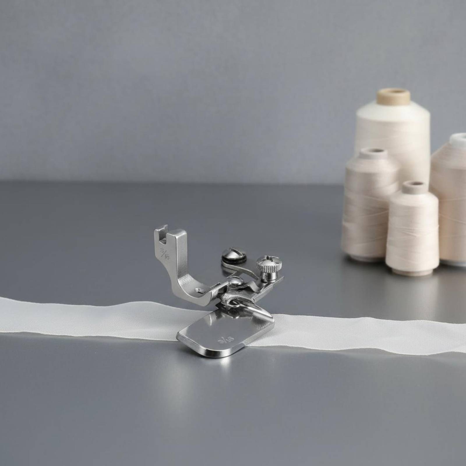 Curved Hem Presser Foot Long-L – Sewing Roll Bewertung und Preis