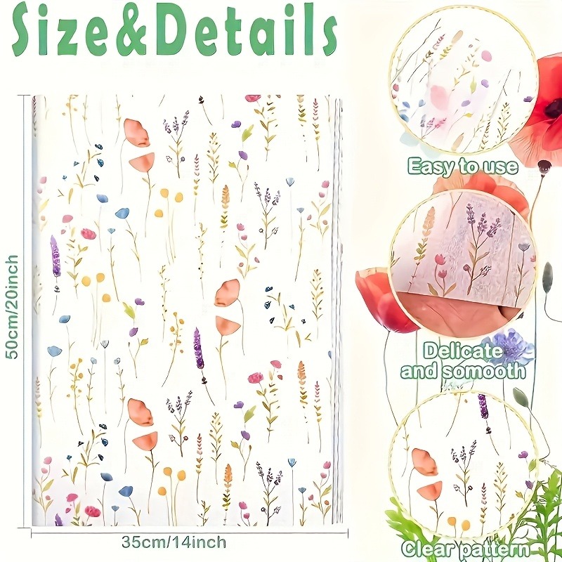 20 Sheets Lavender Print Gift  – Pattern Tissue Paper Bewertung und Preis