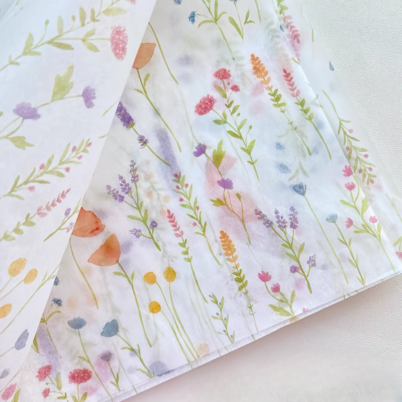 20 Sheets Lavender Print Gift  – Pattern Tissue Paper Bewertung und Preis