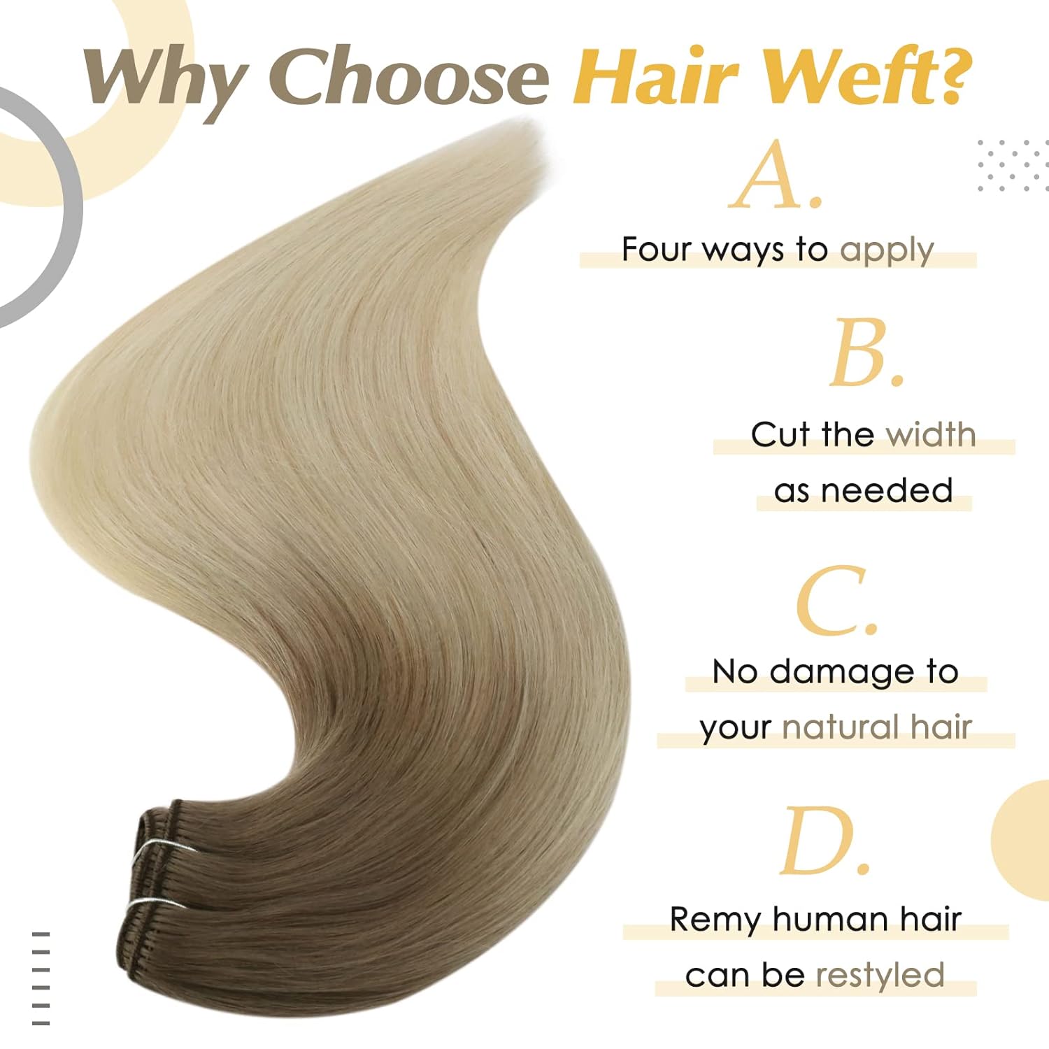 Full Shine Human Hair Weft Ext – Sewing Lab Bewertung und Preis