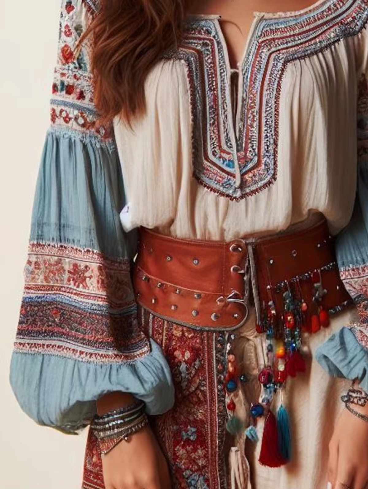 Lantern Sleeves Boho Blouse Fl – Sewing V Bewertung und Preis